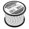 Ligne Dyneema noir et blanc 50 m 1,8 mm Seac 111-109WN