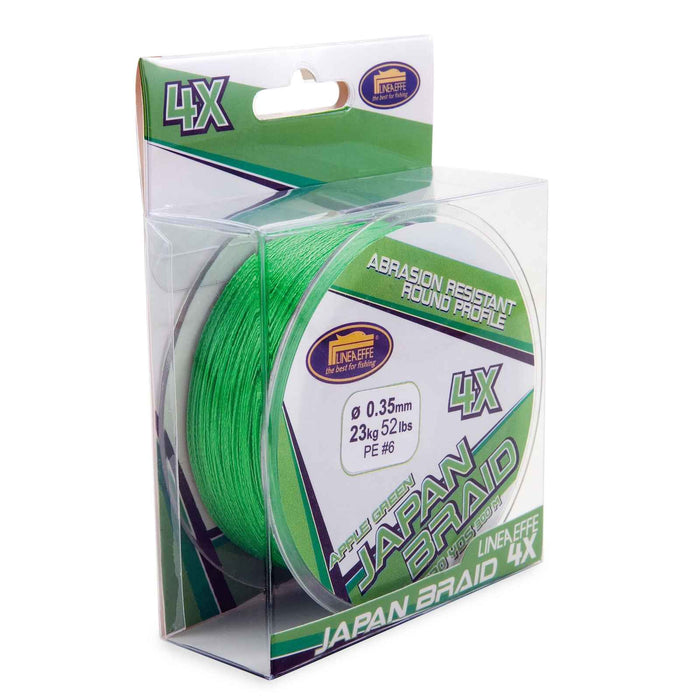 Fishing Line Japan Braid Apple 300m Green 0,22 Lineaeffe 3016122