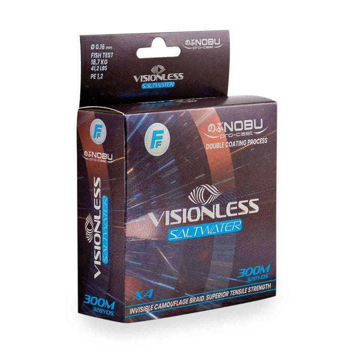Fishing Line Nobu Visionless Saltwater 300m 0,18 Fishing Ferrari 3017018
