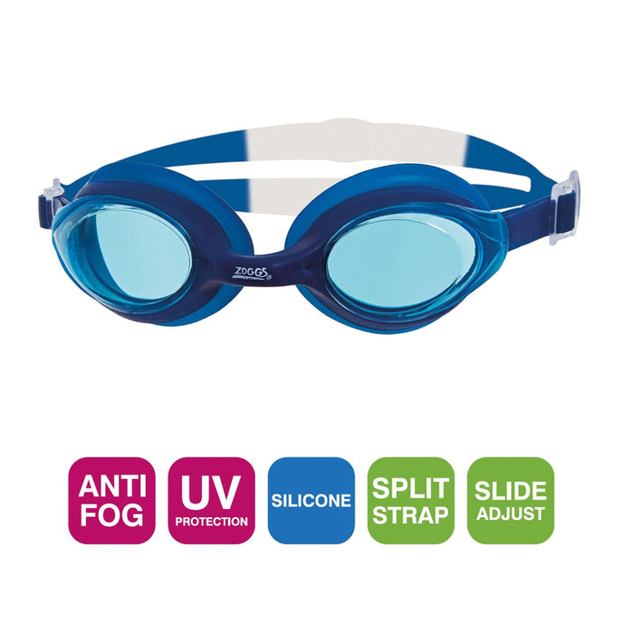 Occhialini da nuoto Bondi Navy-Bianco Lenti Tinte-Blu Zoggs 461004NVWHTBL