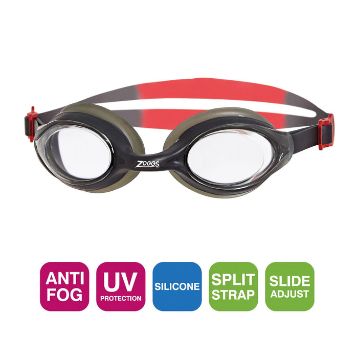 Occhialini da nuoto Bondi Fumè-Rosso-Trasparenti Zoggs 461004SMRDCLR