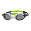 Occhialini da nuoto Bondi Bianco-Lime Lenti Fumè Tinte Zoggs 461004WHBLTSM