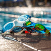 Occhialini da nuoto Phantom 2.0 Nero-Rosso Lenti Fumè Tinte Zoggs 461031BKRDTSM