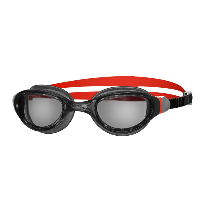 Occhialini da nuoto Phantom 2.0 Nero-Rosso Lenti Fumè Tinte Zoggs 461031BKRDTSM