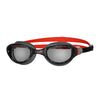 Occhialini da nuoto Phantom 2.0 Nero-Rosso Lenti Fumè Tinte Zoggs 461031BKRDTSM