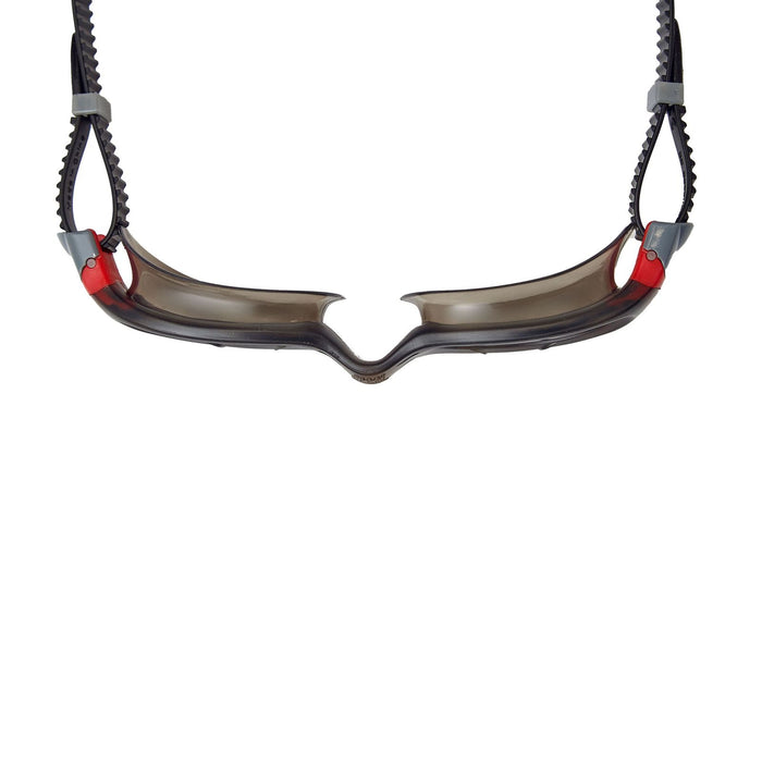 Occhialini da nuoto Phantom 2.0 Nero-Rosso Lenti Fumè Tinte Zoggs 461031BKRDTSM