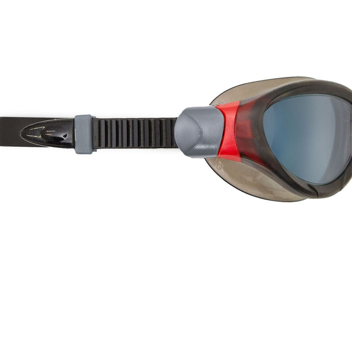 Occhialini da nuoto Phantom 2.0 Nero-Rosso Lenti Fumè Tinte Zoggs 461031BKRDTSM