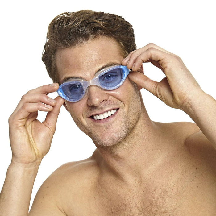 Occhialini da nuoto Phantom 2.0 Trasparenti-Navy Lenti Tinte-Blu Zoggs 461031CLNVTBL