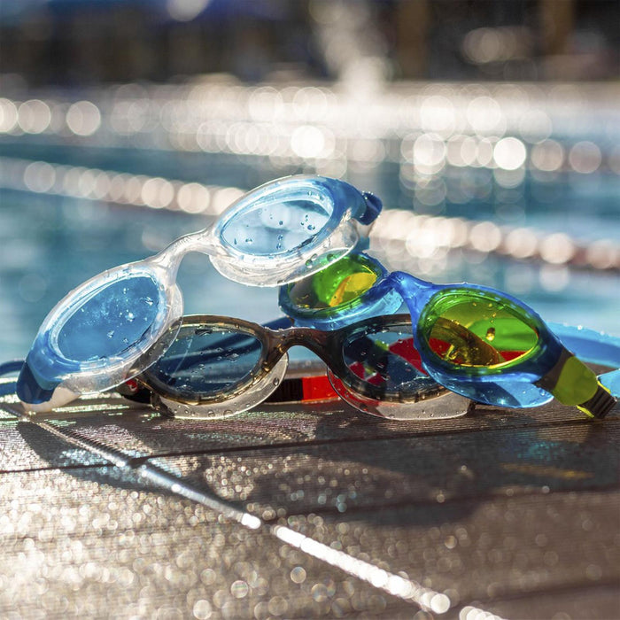 Occhialini da nuoto Phantom 2.0 Trasparenti-Navy Lenti Tinte-Blu Zoggs 461031CLNVTBL