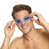 Occhialini da nuoto Phantom 2.0 Trasparenti Lenti Tinte-Blu Zoggs 461031CLTBL