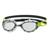 Occhialini da nuoto Predator Nero-Verde-Trasparenti Regular Zoggs 461037BKGNCLRR