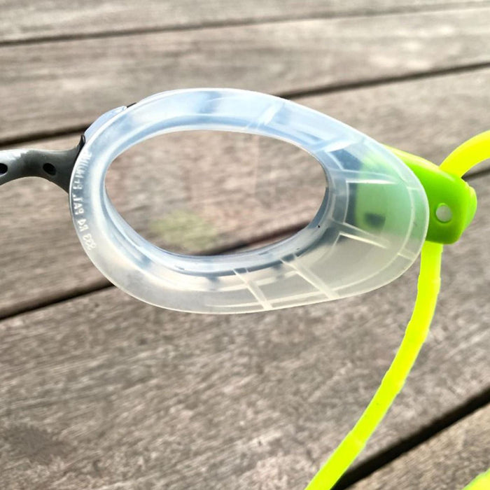 Occhialini da nuoto Predator Nero-Verde-Trasparenti Piccolo Zoggs 461037BKGNCLRS