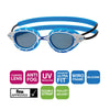 Occhialini da nuoto Predator Blu-Bianco Tinti-Smoke Lenti Regular Zoggs 461037BLWHTSMR