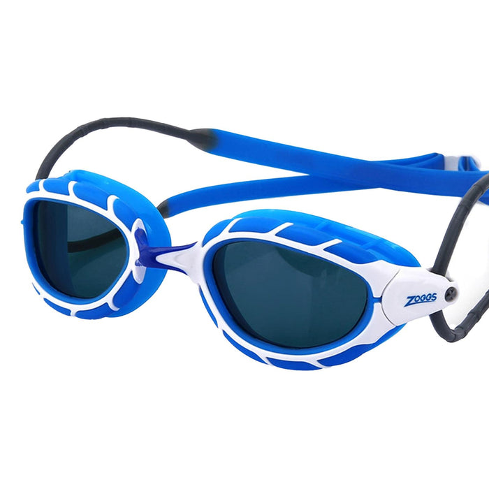 Occhialini da nuoto Predator Blu-Bianco Tinti-Smoke Lenti Regular Zoggs 461037BLWHTSMR
