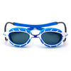 Occhialini da nuoto Predator Blu-Bianco Tinti-Smoke Lenti Piccolo Zoggs 461037BLWHTSMS