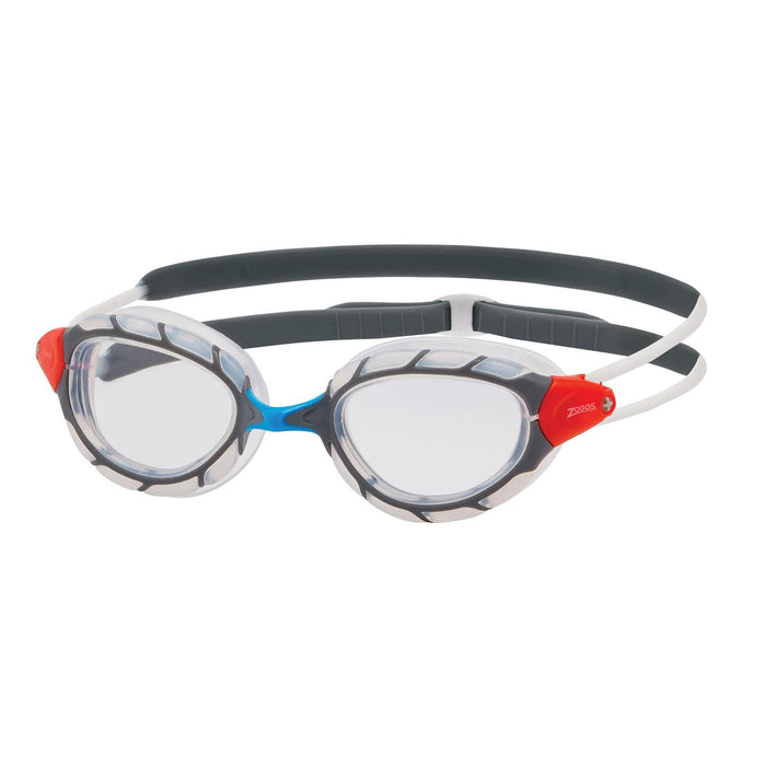 Occhialini da nuoto Predator Trasparenti-Grigio Piccolo Zoggs 461037CLGYCLRS