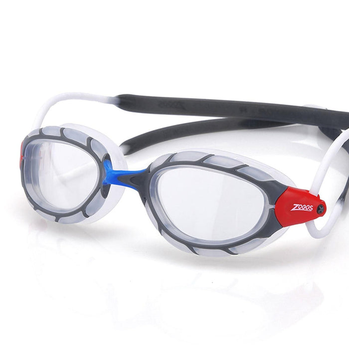 Occhialini da nuoto Predator Trasparenti-Grigio Piccolo Zoggs 461037CLGYCLRS