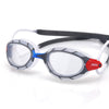 Occhialini da nuoto Predator Trasparenti-Grigio Piccolo Zoggs 461037CLGYCLRS
