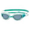 Occhialini da nuoto Predator Verde-Trasparenti Tinti-Smoke Lenti Regular Zoggs 461037GNCLTSMR