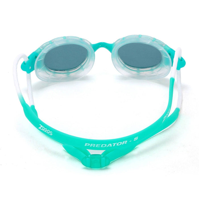 Occhialini da nuoto Predator Verde-Trasparenti Tinti-Smoke Lenti Regular Zoggs 461037GNCLTSMR