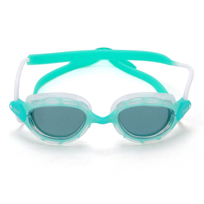 Occhialini da nuoto Predator Verde-Trasparenti Tinti-Smoke Lenti Piccolo Zoggs 461037GNCLTSMS