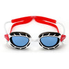 Occhialini da nuoto Predator Bianco-Rosso Tinti-Blu Lenti Piccolo Zoggs 461037WHRDTBLS