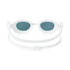 Occhialini da nuoto Predator Bianco Lenti Smoked Regular Zoggs 461037WHTSMR