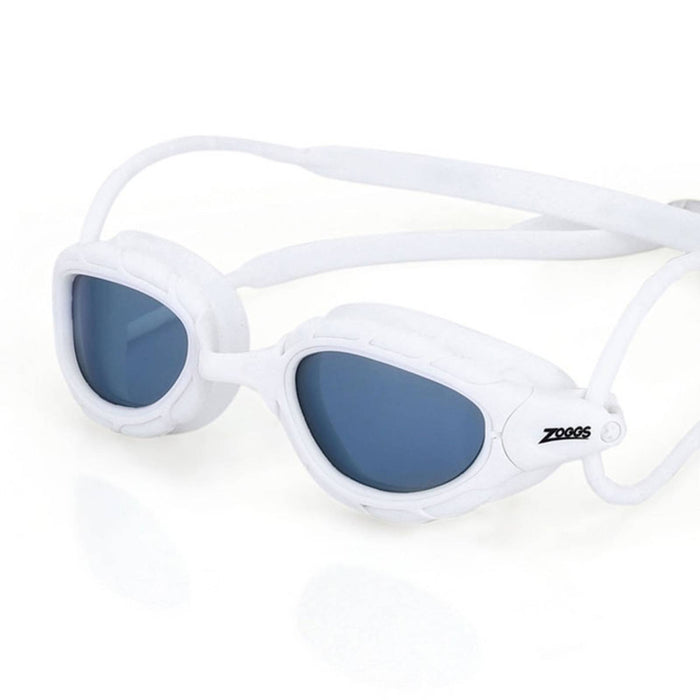 Occhialini da nuoto Predator Bianco Lenti Smoked Piccolo Zoggs 461037WHTSMS
