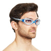 Occhialini da nuoto Predator Flex Grigio-Blu-Trasparenti Regular Zoggs 461041GYBLCLRR