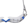 Occhialini da nuoto Predator Flex Grigio-Blu-Trasparenti Piccolo Zoggs 461041GYBLCLRS