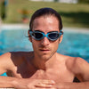 Occhialini da nuoto Predator Flex Grigio-Blu-Smoke Piccolo Zoggs 461041GYBLTSMS