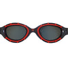 Occhialini da nuoto Predator Flex Polarizzati Nero-Rosso-Smoke Piccolo Zoggs 461043BKRDPSMS
