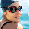 Occhialini da nuoto Predator Flex Polarizzati Nero-Rosso-Smoke Piccolo Zoggs 461043BKRDPSMS