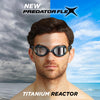 Occhialini da nuoto Predator Flex Polarizzati Ultra Nero-Verde Regular Zoggs 461046BKGNPCPR