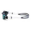 Occhialini da nuoto Predator Flex Polarizzati Ultra Nero-Verde Regular Zoggs 461046BKGNPCPR