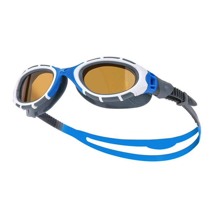 Occhialini da nuoto Predator Flex Polarizzati Ultra Blu-Grigio Regular Zoggs 461046BLGYPCPR