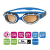 Occhialini da nuoto Predator Flex Polarizzati Ultra Blu-Grigio Piccolo Zoggs 461046BLGYPCPS