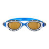 Occhialini da nuoto Predator Flex Polarizzati Ultra Blu-Grigio Piccolo Zoggs 461046BLGYPCPS
