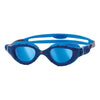 Occhialini da nuoto Predator Flex Titanio Blu Specchiato-Blu Lenti Piccolo Zoggs 461054BLBLMBLS