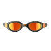 Occhialini da nuoto Predator Flex Titanio Grigio-Nero Specchiato-Arancione Lenti Piccolo Zoggs 461054GYBKMORS