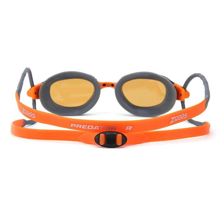 Occhialini da nuoto Predator Polarizzati Ultra Grigio-Arancione Piccolo Zoggs 461058GYORPCPS