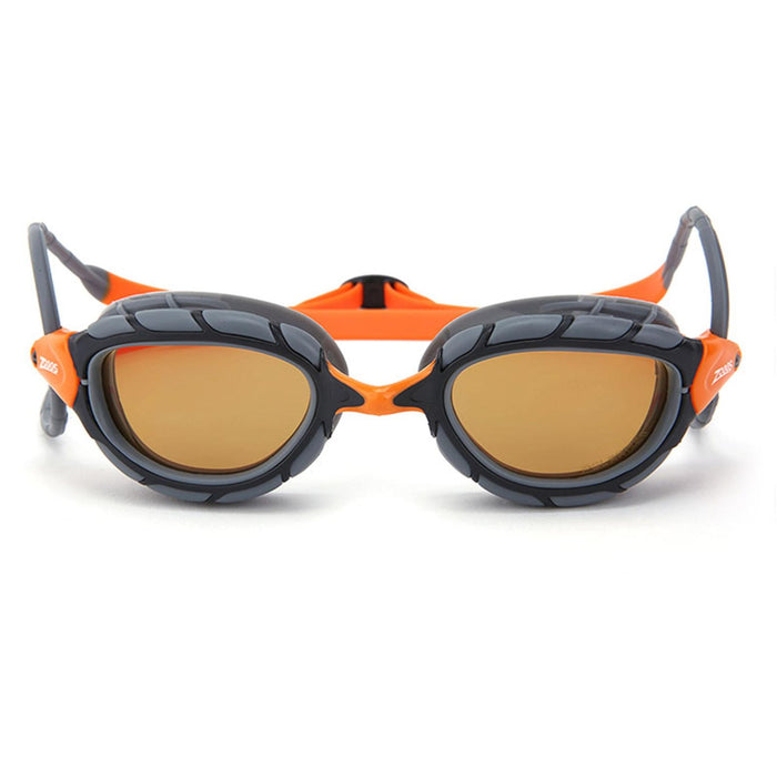 Occhialini da nuoto Predator Polarizzati Ultra Grigio-Arancione Piccolo Zoggs 461058GYORPCPS