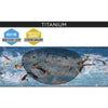 Occhialini da nuoto Predator Titanio Grigio-Nero Specchiato-Arancione Lenti Piccolo Zoggs 461065GYBKMORS