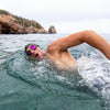 Occhialini da nuoto Predator Titanio Grigio-Nero Specchiato-Rosa Lenti Piccolo Zoggs 461065GYBKMPKS
