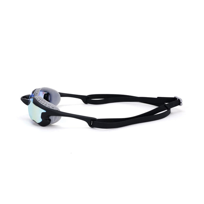 Occhialini da nuoto Raptor Hcb Titanio Grigio-Nero Specchiato-Blu Lenti Zoggs 461085GYBKMBL