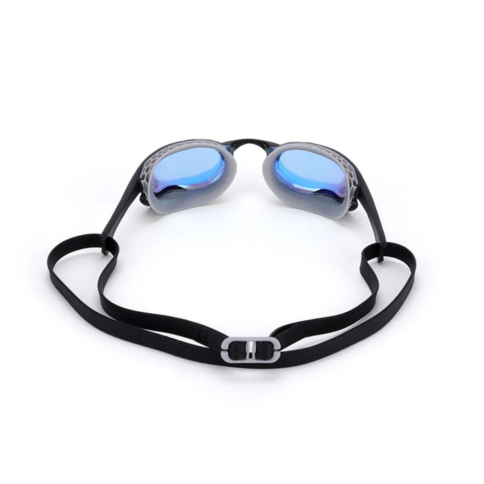 Occhialini da nuoto Raptor Hcb Titanio Grigio-Nero Specchiato-Blu Lenti Zoggs 461085GYBKMBL
