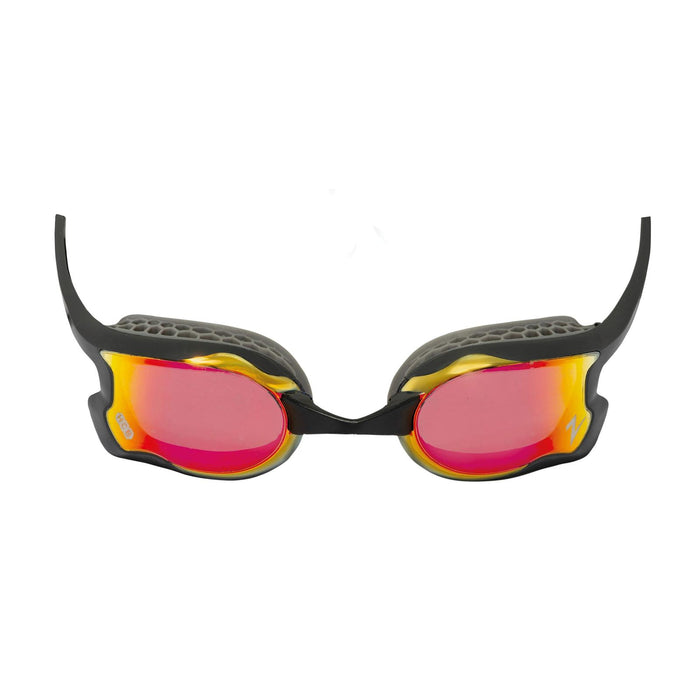 Occhialini da nuoto Raptor Hcb Titanio Grigio-Nero Specchiato-Rosso Lenti Zoggs 461085GYBKMRD