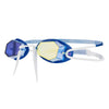 Occhialini da nuoto Diamond Titanio-Blu-Bianco Specchiato Oro Lenti Zoggs 461090BLWHMGD