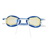 Occhialini da nuoto Diamond Titanio-Blu-Bianco Specchiato Oro Lenti Zoggs 461090BLWHMGD