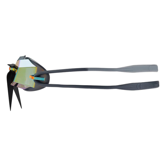 Occhialini da nuoto Diamond Titanio-Grigio-Nero Specchiato Rosso Lenti Zoggs 461090GYBKMRD